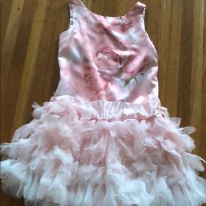 A pink play dress
